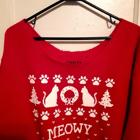 DENTZ Christmas sweatshirt M - Picture 2 of 4